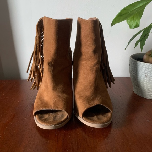 Dolce Vita Suede Tassel Boots - Picture 2 of 5